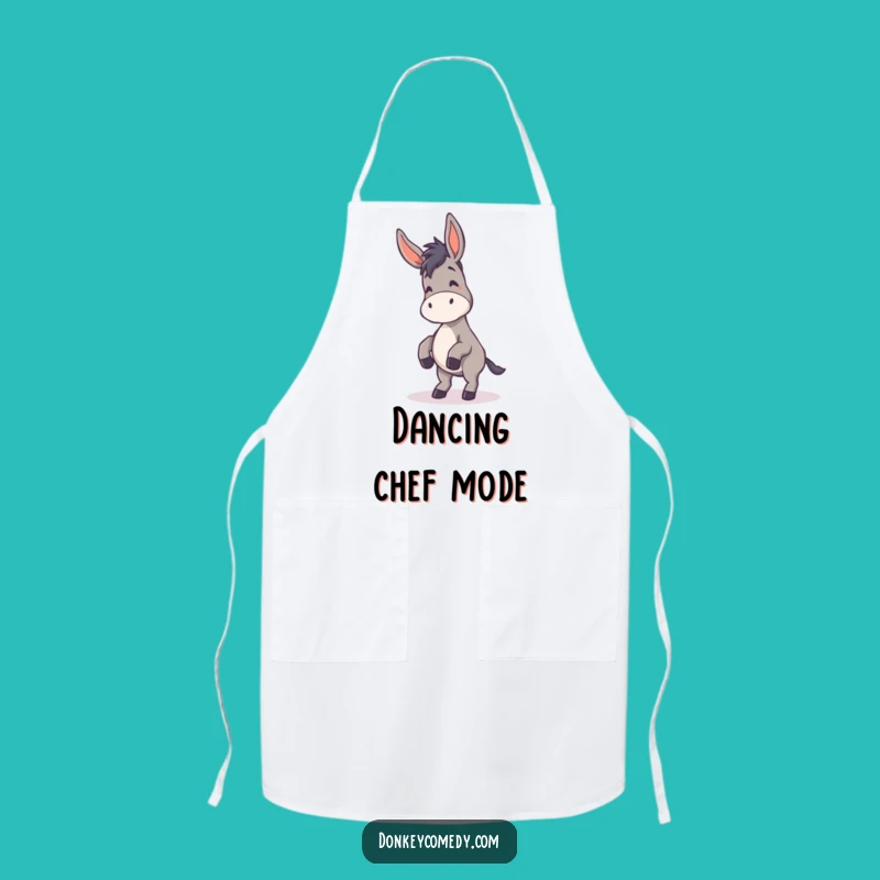 Funny Donkey Dance Apron - Floppy Ears & Kitchen Fun, Hilarious Cooking Gift