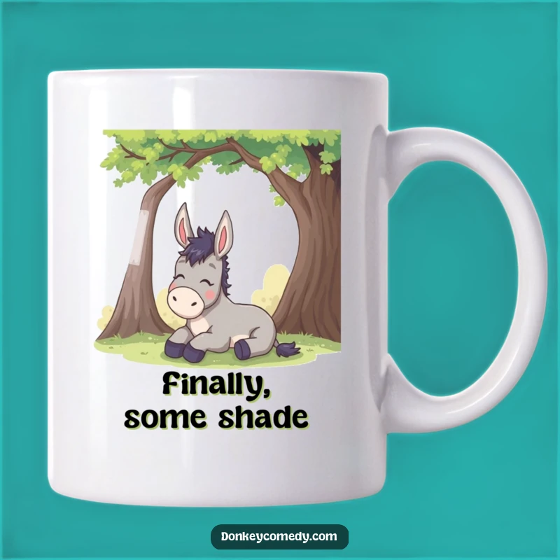 Funny Donkey Sigh Mug: The Perfect Relatable Humor Gift for Stress Relief!