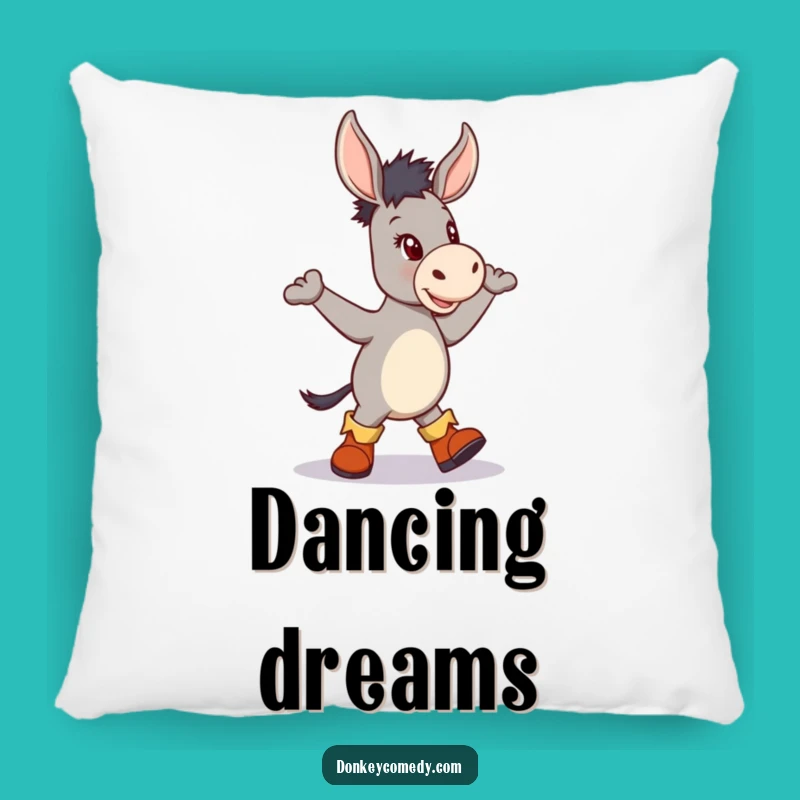 Funny Donkey Boots Jig Pillow - Comfy & Fun Decor