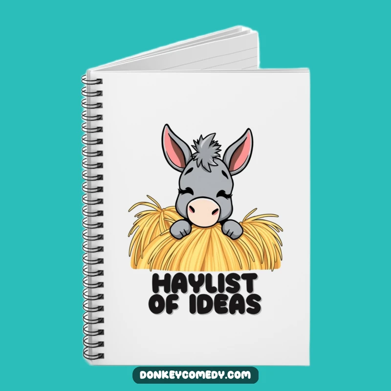 Funny Donkey Notebook: Playful Wink Ideas, Hilarious Farm Journal, Perfect Gift for Writers!
