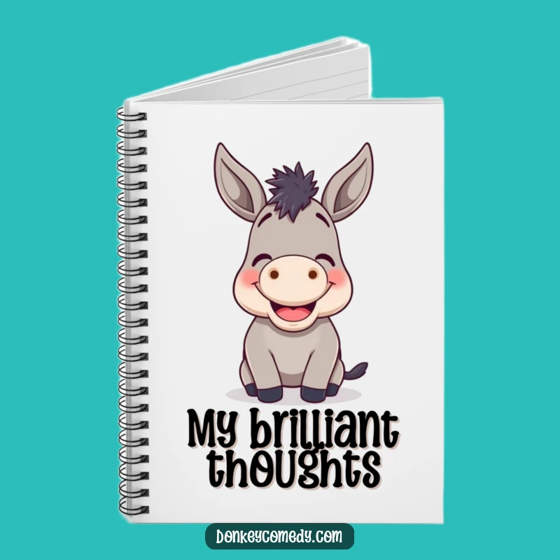 Funny Donkey Braying Notebook: Cheerful Journal Gift for Creative Minds