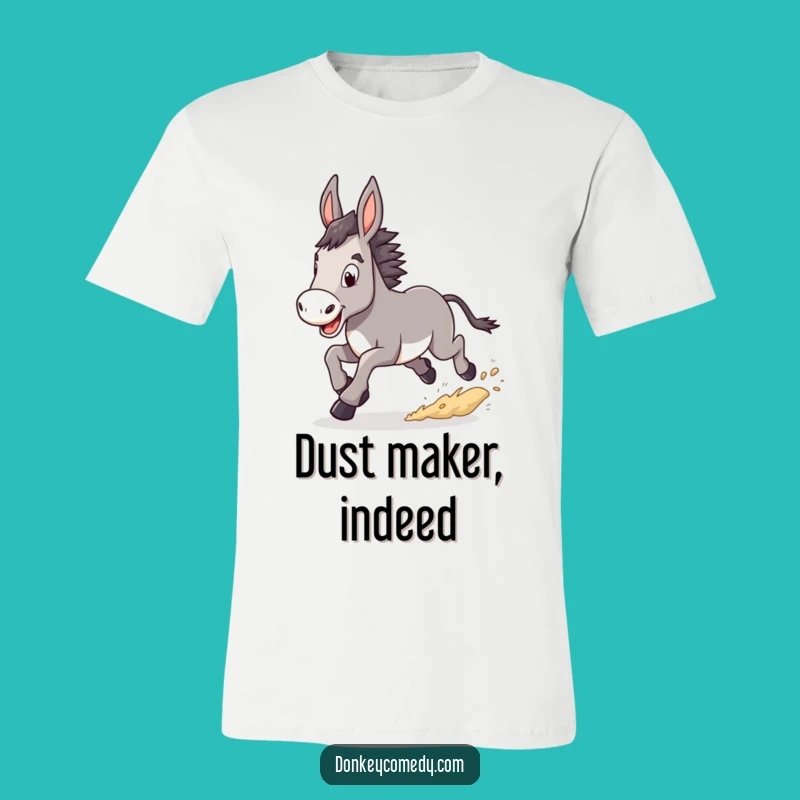 Funny Trotting Donkey T-Shirt: Show Your Determined Spirit, a Great Funny Gift
