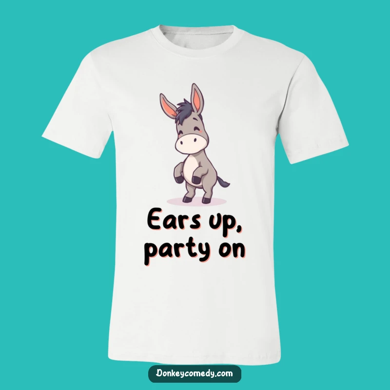 Funny Donkey Dance T-Shirt - Floppy Ears & Fun, Hilarious Gift for Party Animals