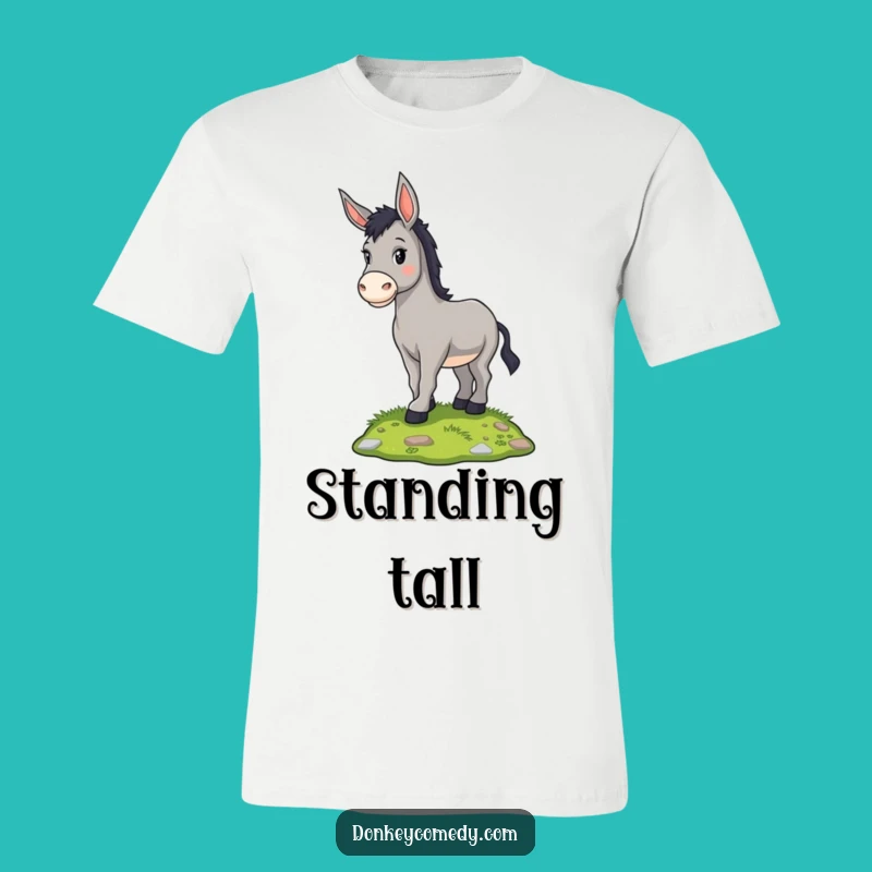 Funny Proud Donkey T-Shirt - Comedic Donkey Apparel for a Good Laugh!