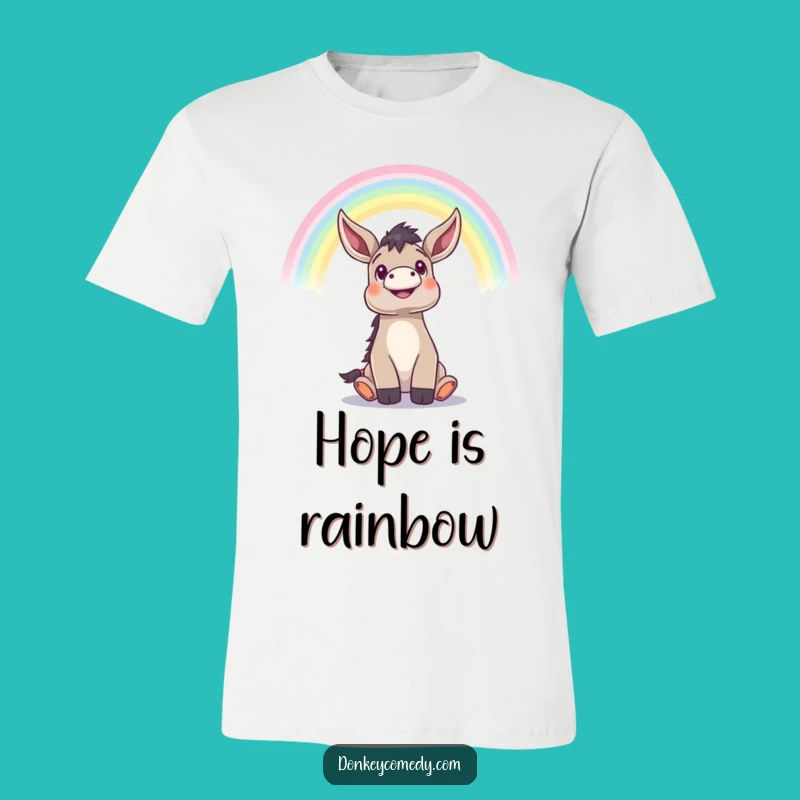 Funny Donkey Rainbow Dreamer T-Shirt - Wear Your Wonder